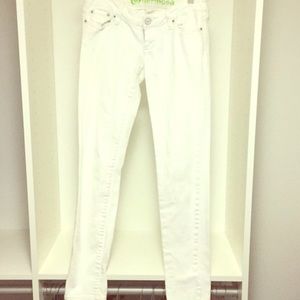 White skinnies